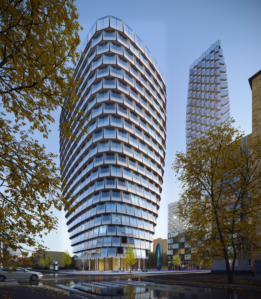 Проект офисного центра MIND