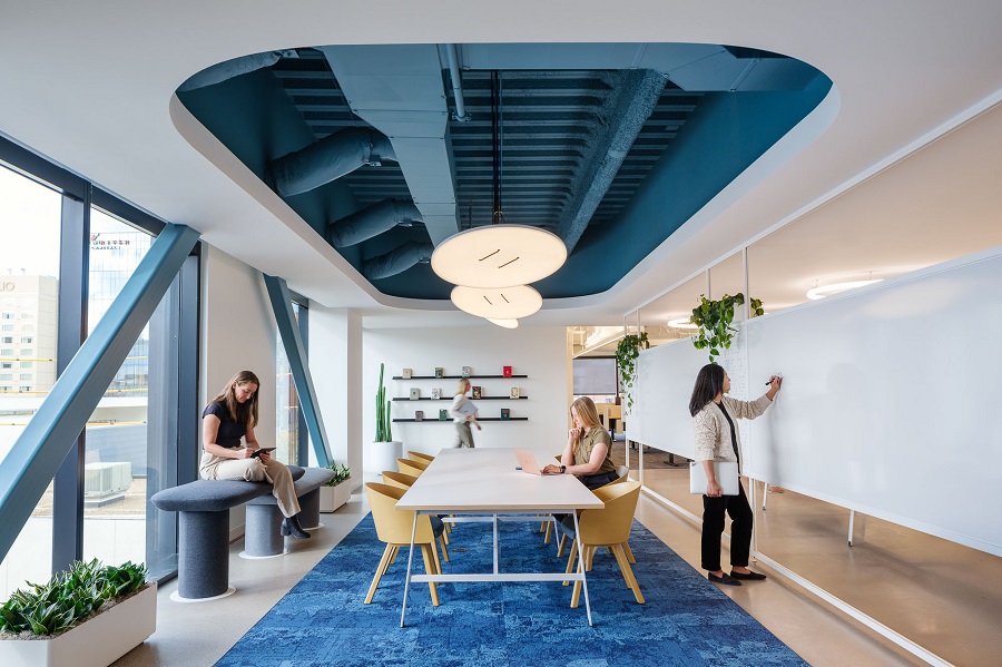 Сommunity-практики в проекте от архитектурного бюро Gensler – HQ Crusoe, США