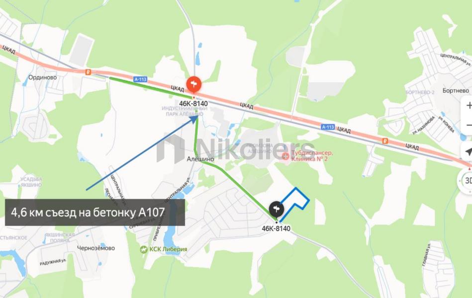 Земельный участок Алешино, 27 га, продажа Москва