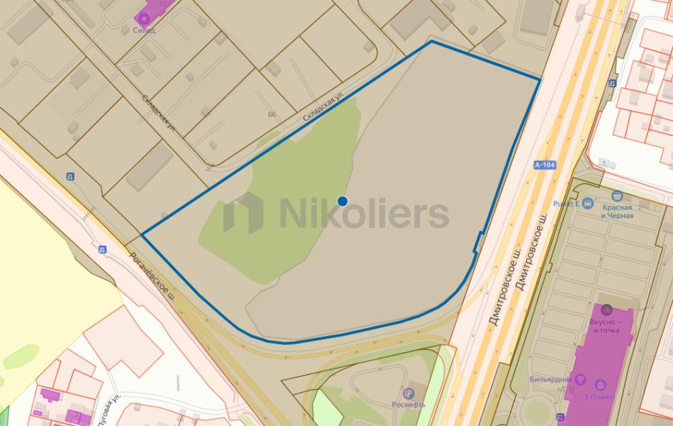 Земельный участок Аббакумово 6,8 га, продажа Москва
