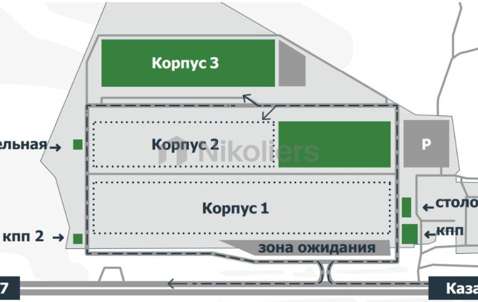 Логистический парк Биек Тау, аренда Казань