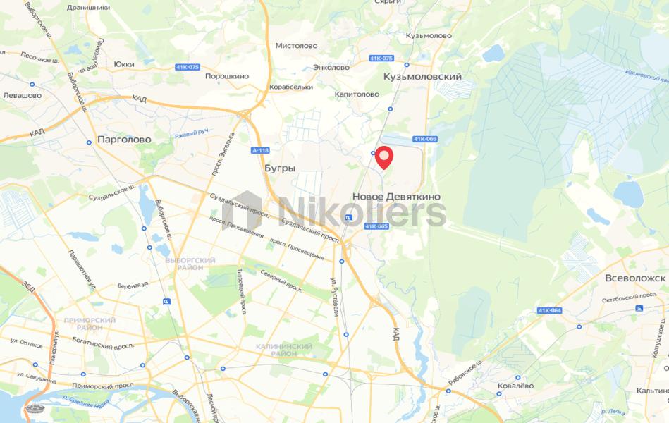 Земельный участок в Девяткино, продажа Санкт-Петербург
